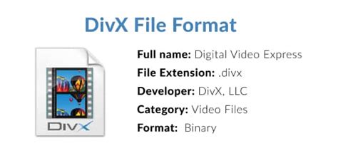 what does .divx stand for|DIVX .